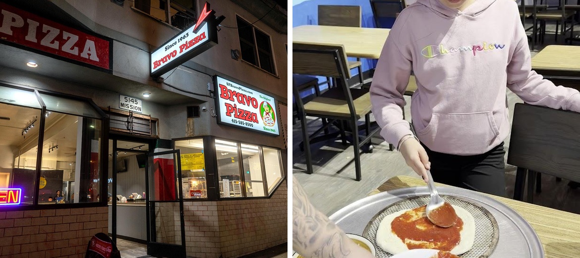 Bravo Pizza Menu